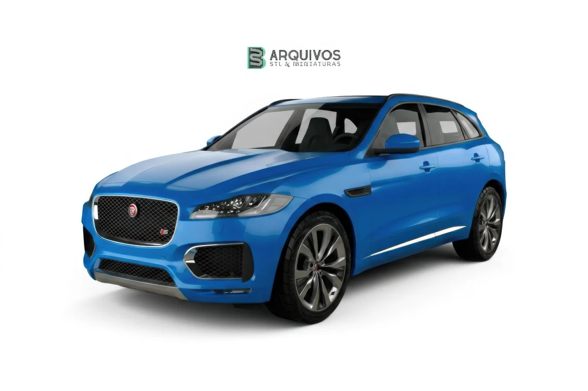 Modelo 3D STL - Jaguar F-Pace S 2020
